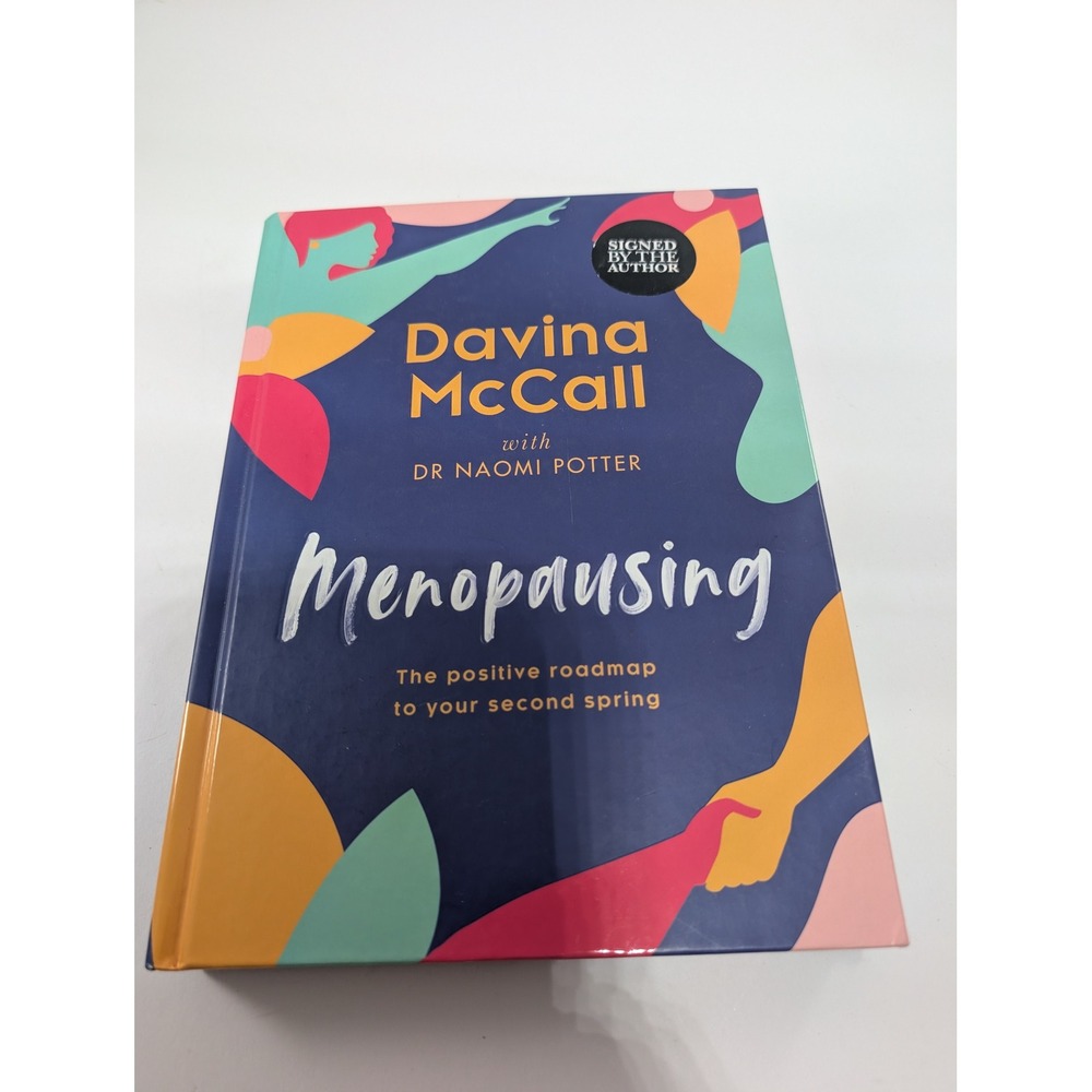 Davina McCall Menopausing Signed Hardcover Book